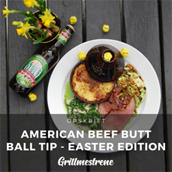 AMERICAN BEEF BUTT BALL TIP - EASTER EDITION