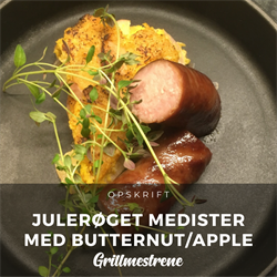 JULERØGET MEDISTER MED BUTTERNUT/APPLE